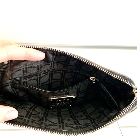 Rafē Gunmetal & Silver Quilted and Metallic Clutch - Picture 4 of 4